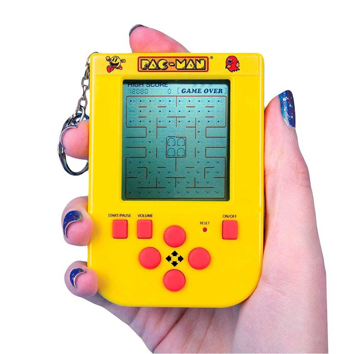 Porta-chaves Pac-Man Mini Arcade 2