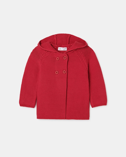Imagen 0 de Chaqueta de bebe niña tricot