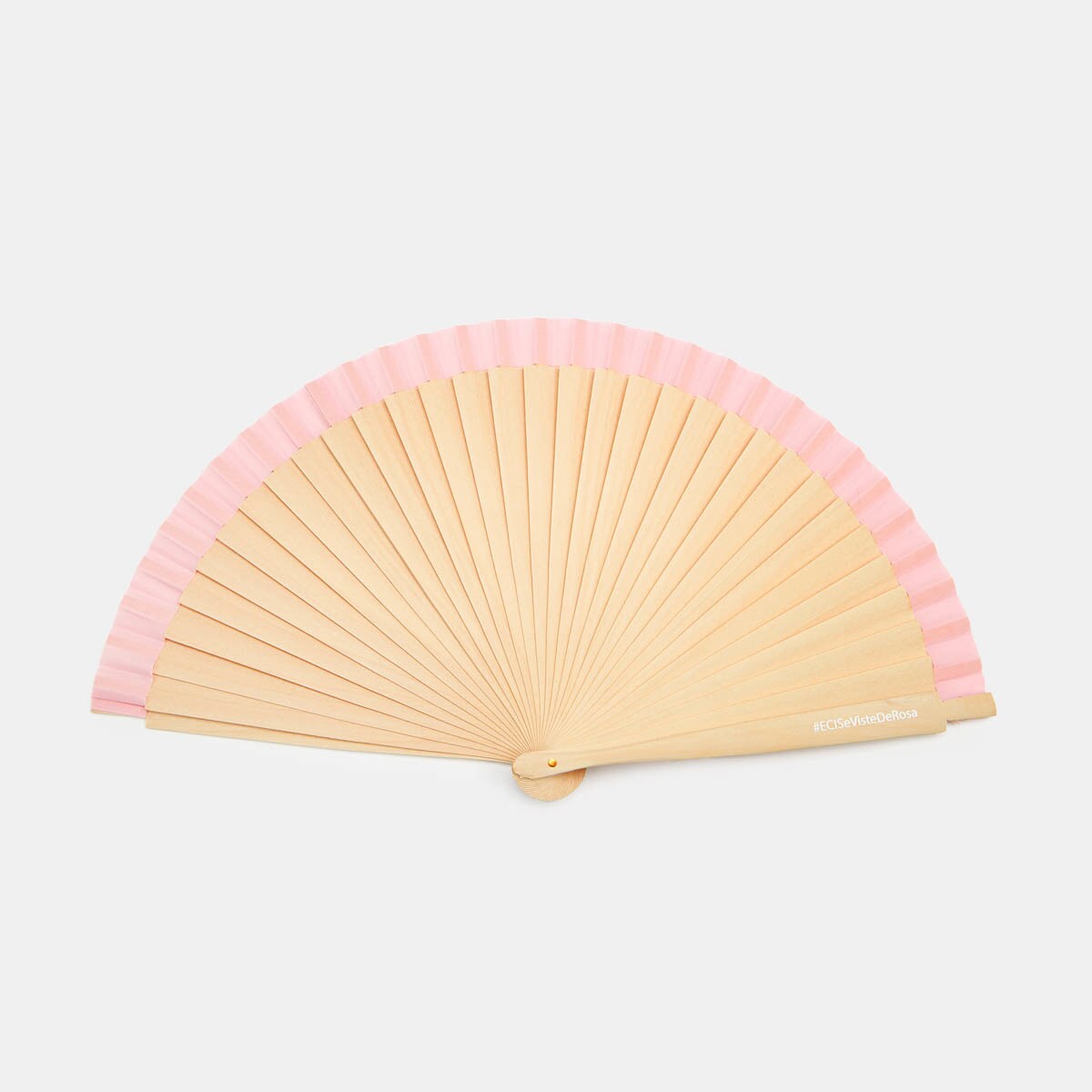 Abanico El Corte Inglés ECI Se Viste de Rosa · El Corte Inglés