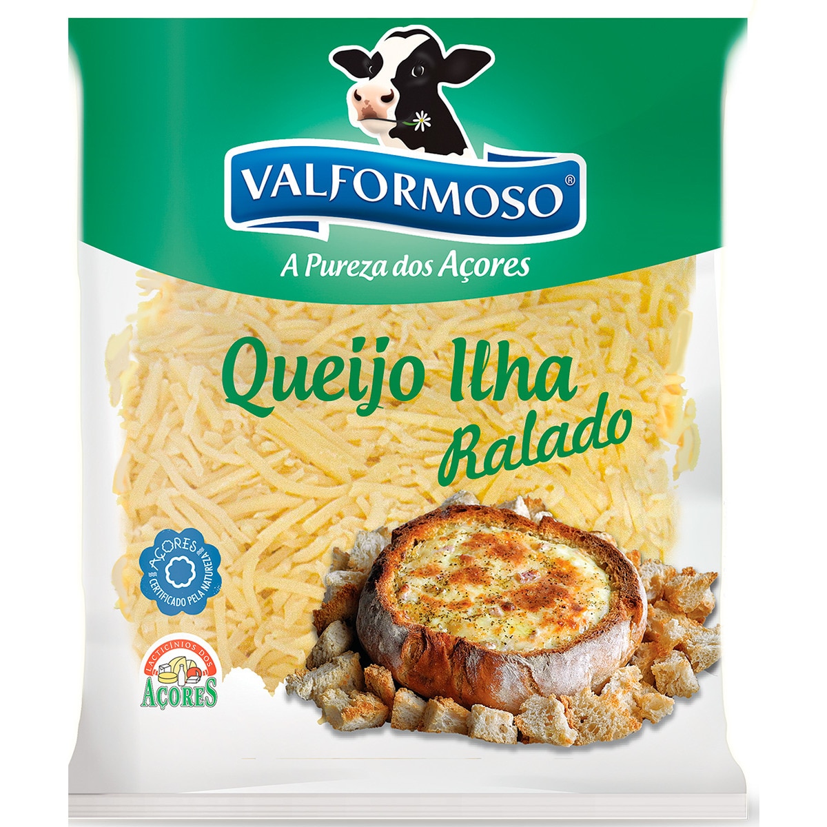Queijo da Ilha Ralado embalagem 150 g