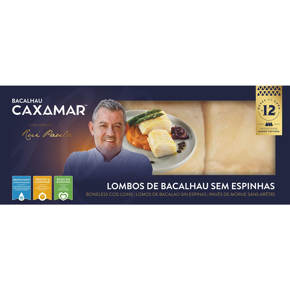 Lombos de Bacalhau sem Espinhas embalagem 500 g