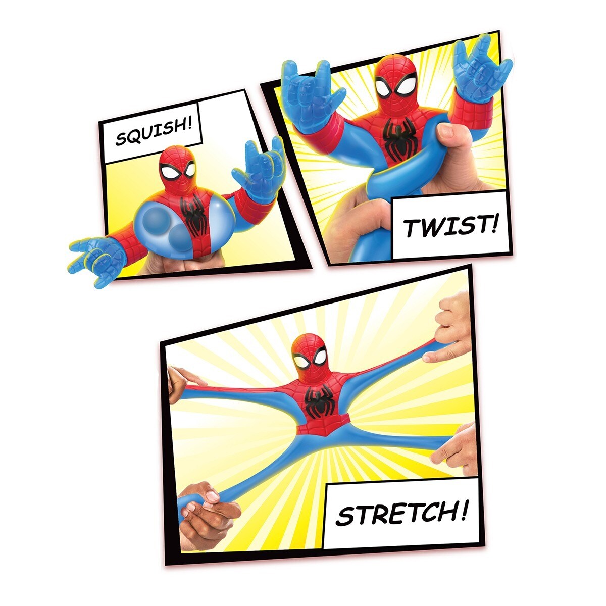 Goo Jit Zu - Figura Grande Spiderman Goo Shifters 6