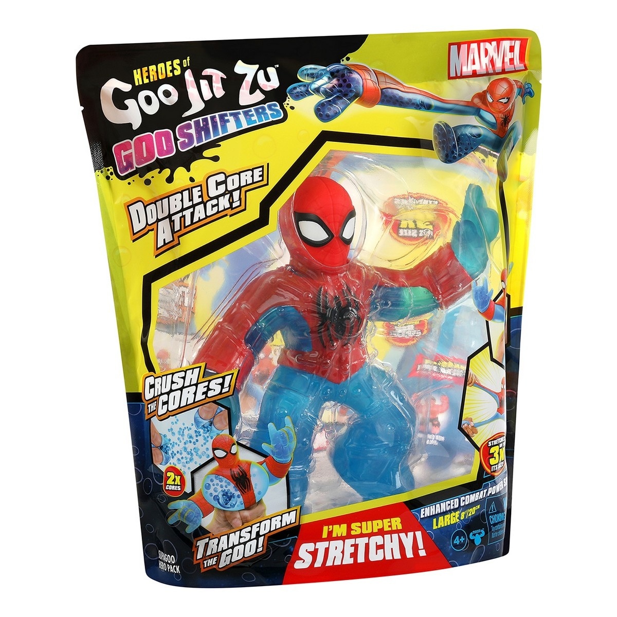 Goo Jit Zu - Figura Grande Spiderman Goo Shifters 3