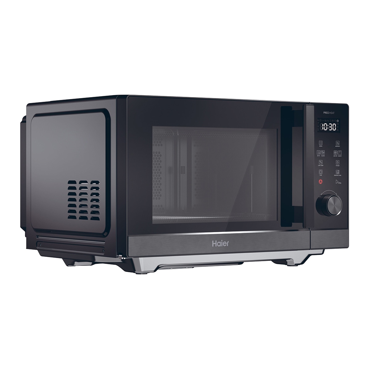 Microondas Haier  25 litros, grill y convección I-Touch Series 4 - HAMCI25FBS4TB/ST Negro-4