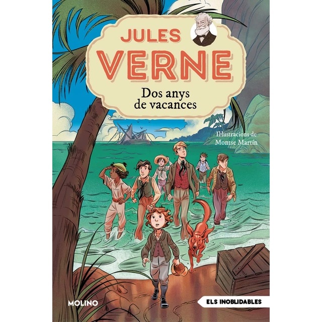 Imagem 0 de Dos anys de vacances: El clàssic de Jules Verne en una cuidada edició il·lustrada i adaptada per a lectors a partir de 9 anys (Capa dura)