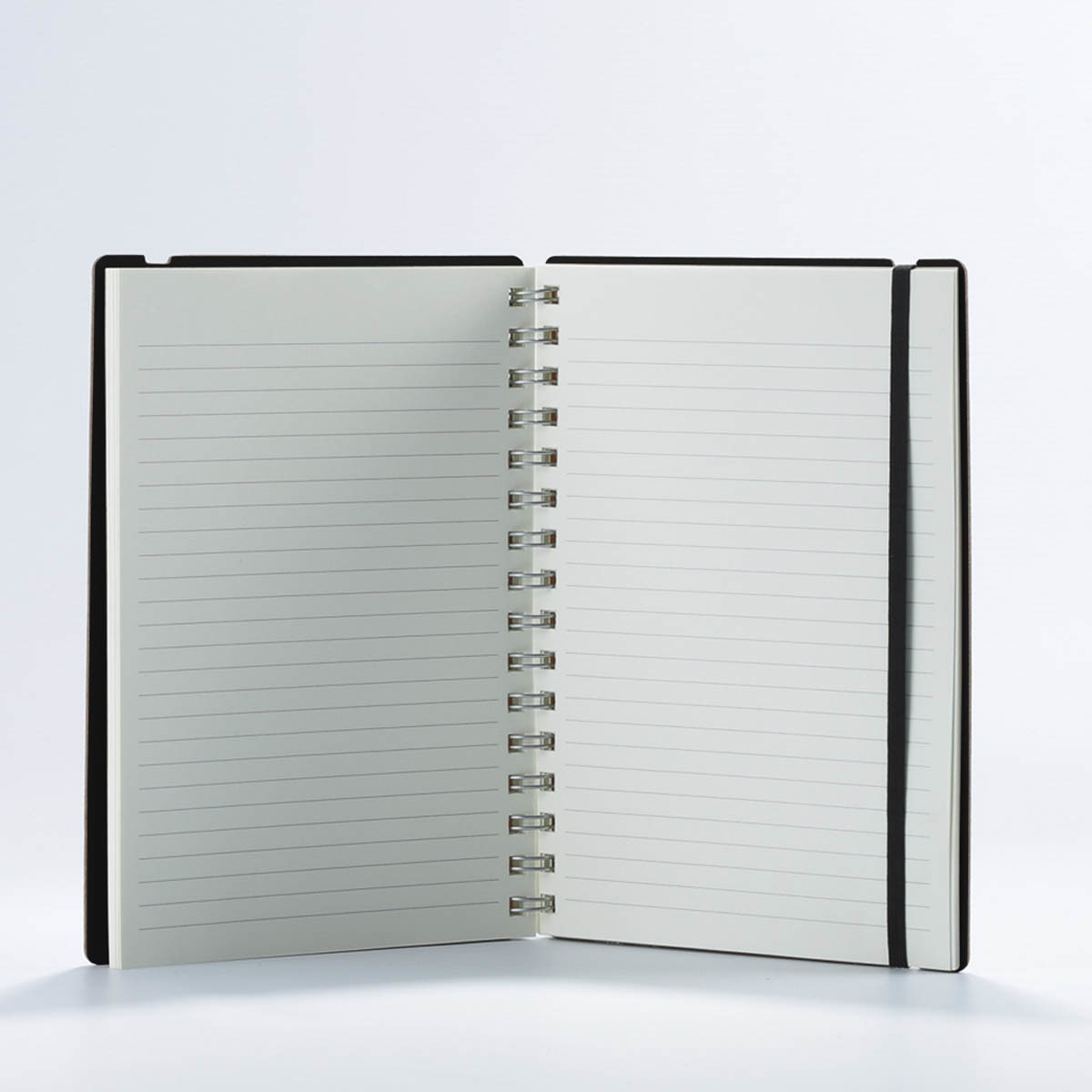 Caderno A5 pautado vacavaliente azul 3