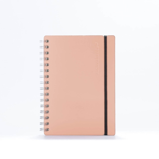 Imagem 0 de Caderno pautado A5 Vacavaliente Rosa