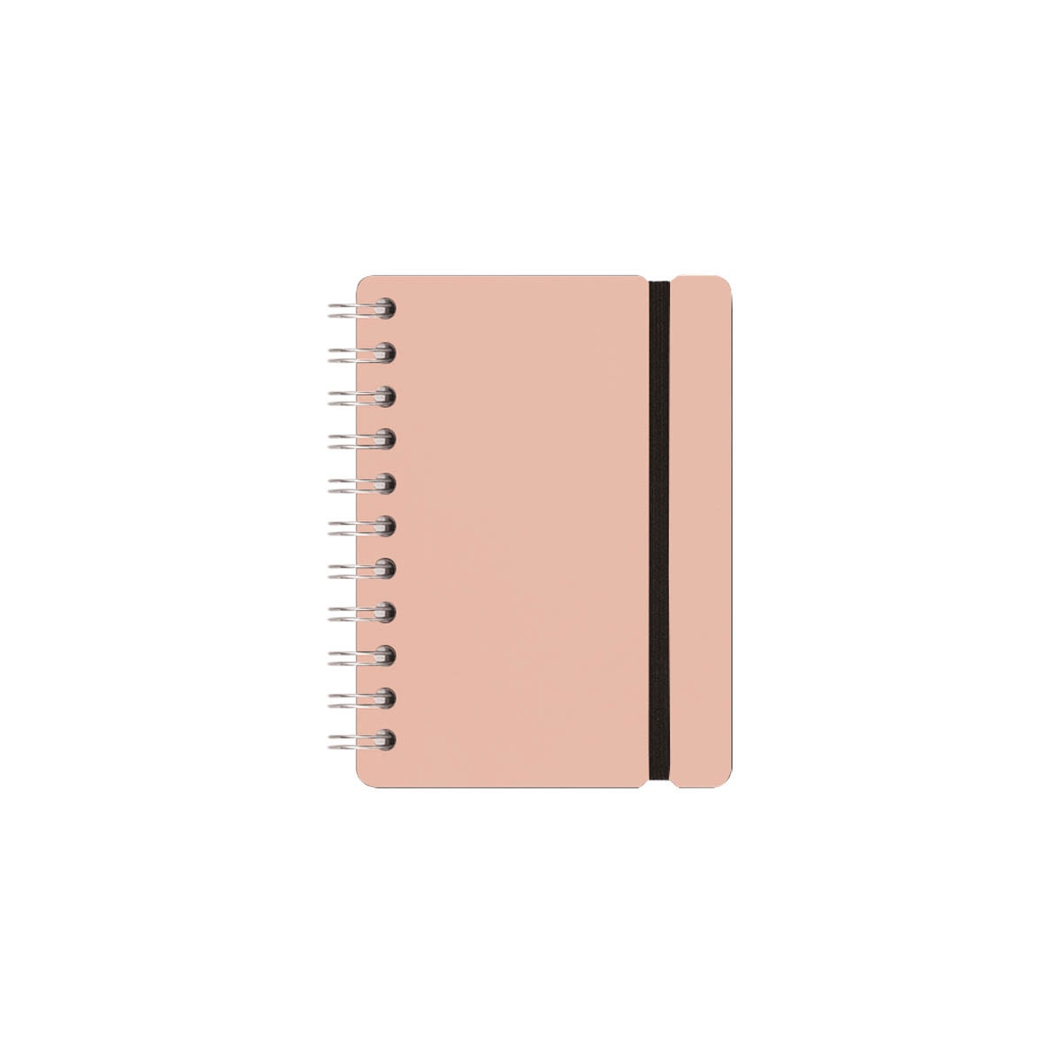Caderno pautado A6 Vacavaliente rosa 2