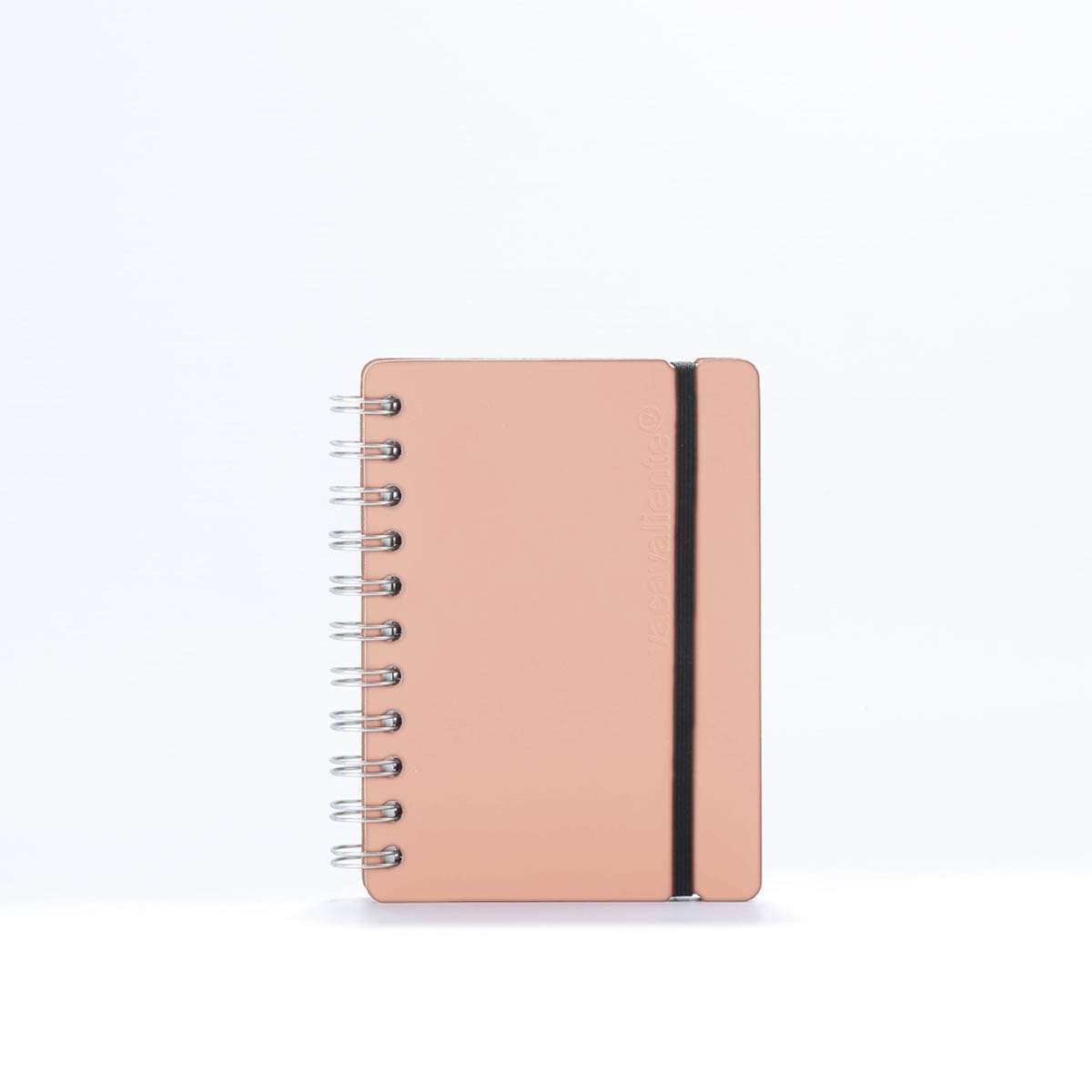 Caderno pautado A6 Vacavaliente rosa 1