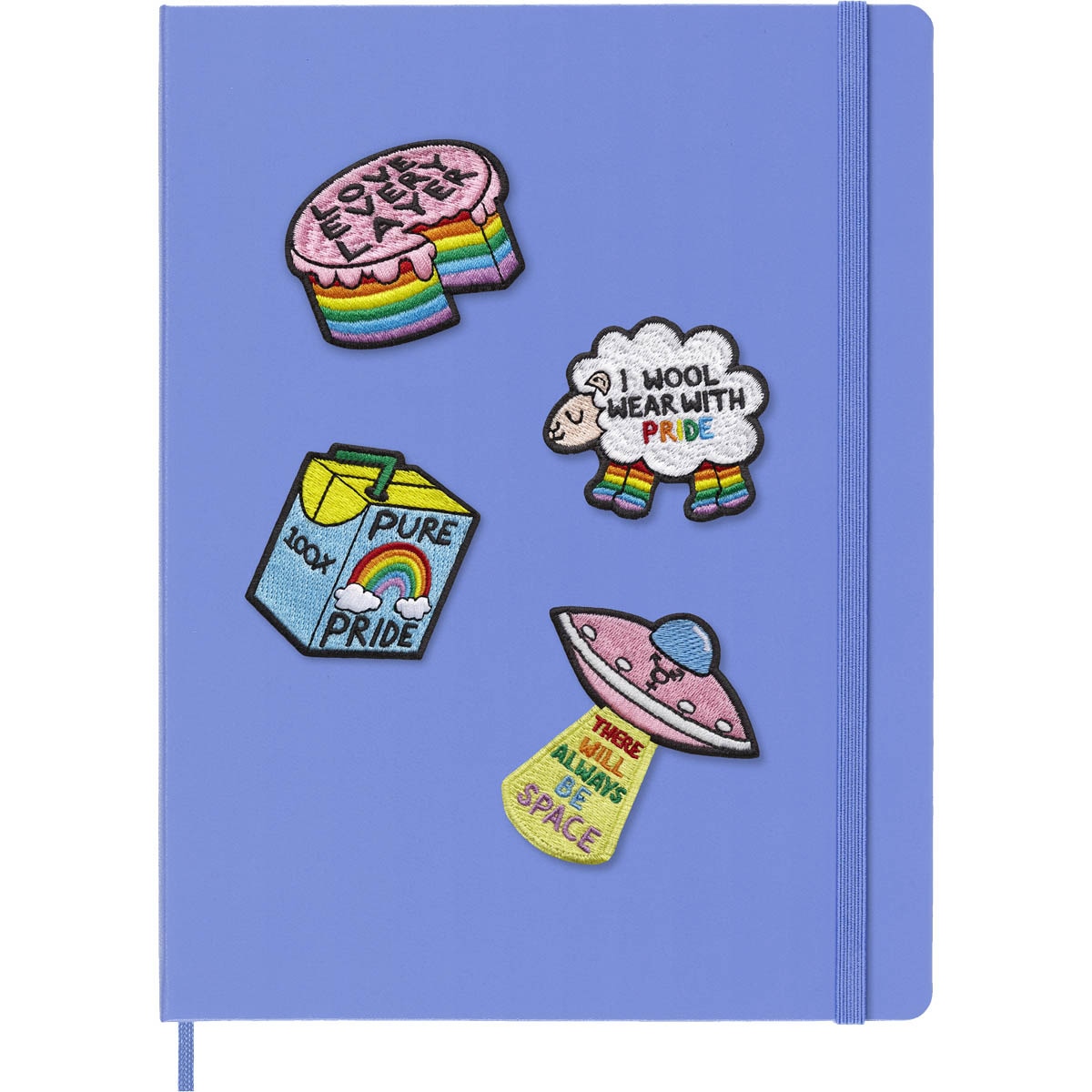 Parche adhesivo de Ashton Attzs pure Pride Moleskine multicolor Multicolor-3