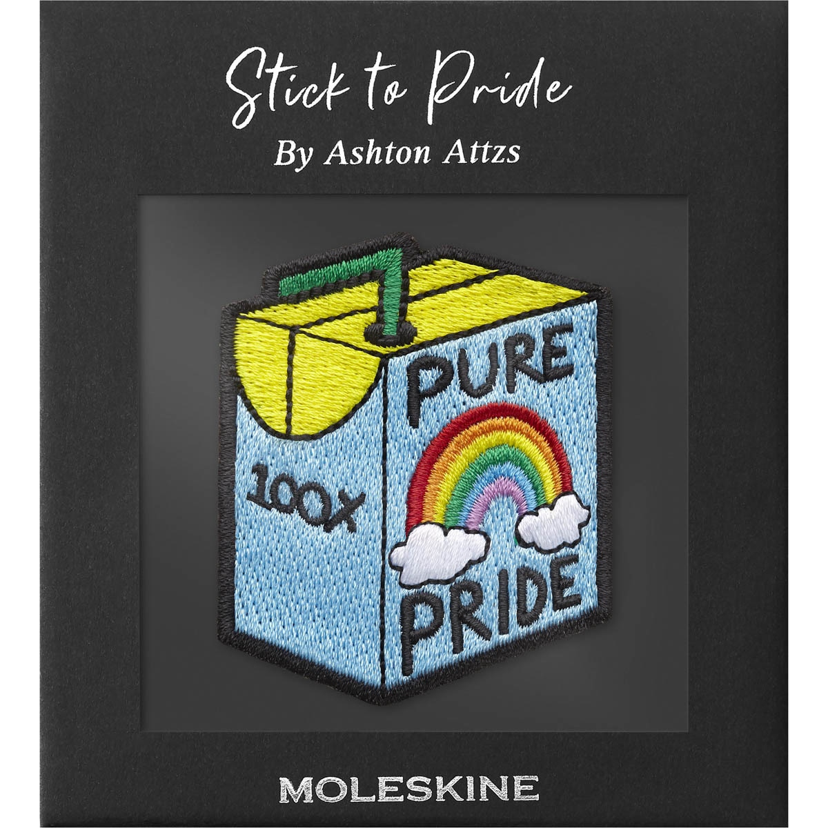 Parche adhesivo de Ashton Attzs pure Pride Moleskine multicolor Multicolor-2