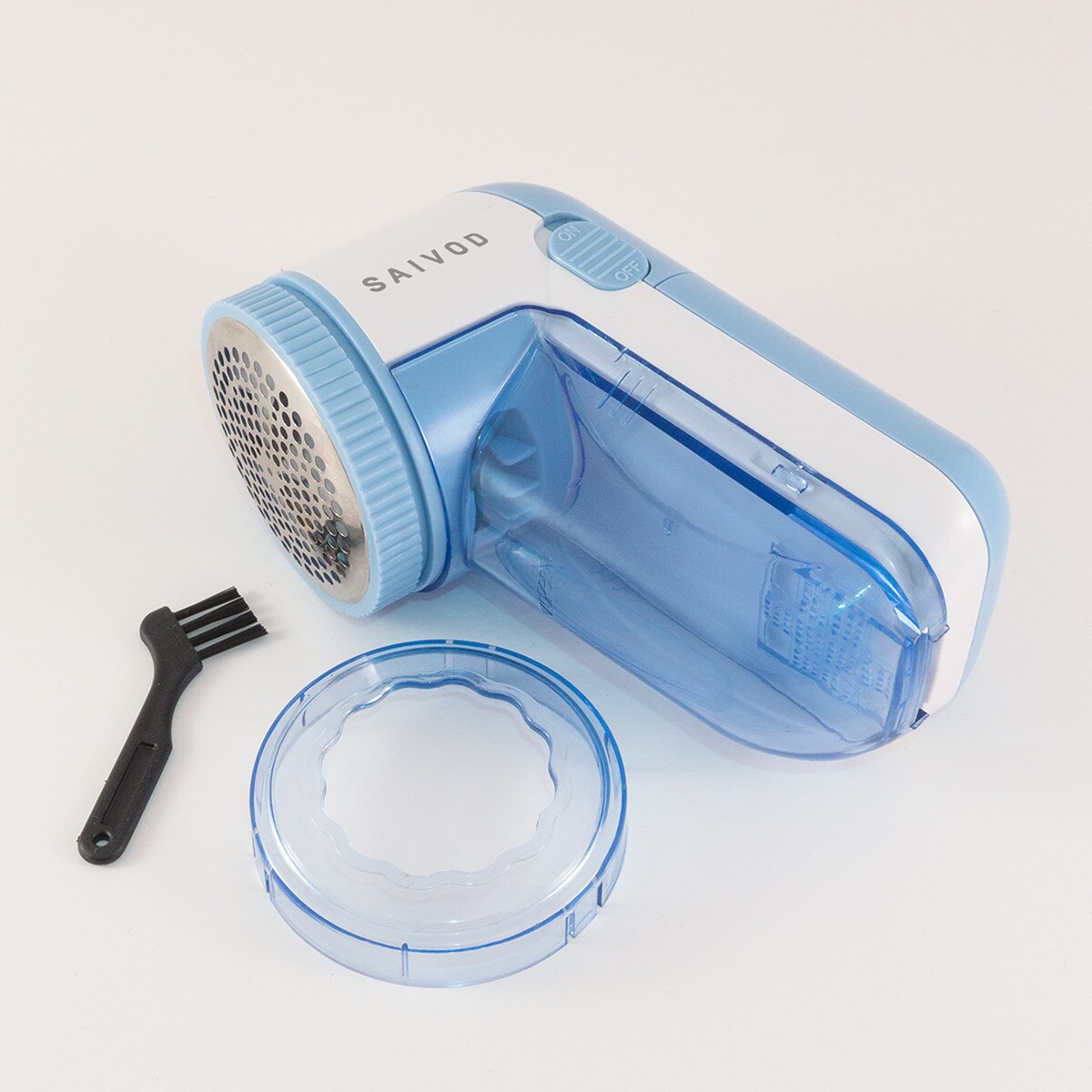 Quitapelusas Saivod QP-123AA con cuchillas de acero inoxidable Azul / Blanco-3