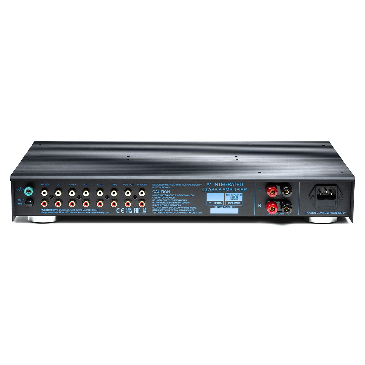 Amplificador integrado estereofónico Musical Fidelity A1 Negro-2