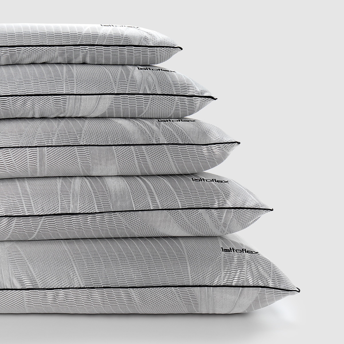 Almohada lavable Silver Gel talla XXL (17 cm de altura) Lattoflex Gris-3