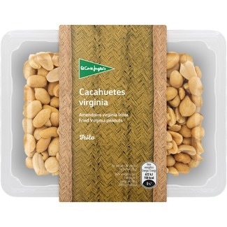 cacahuetes Virginia fritos pelados tarrina 500 g - El Corte Ingles