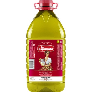 aceite de oliva suave 0,4º garrafa 3 l - La Española