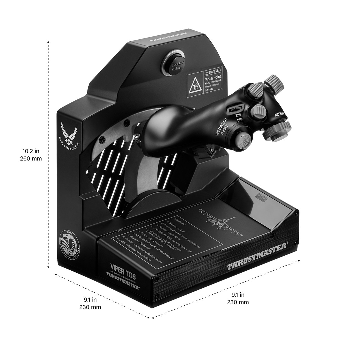 Joystick Thrustmaster Viper TQS Negro-5