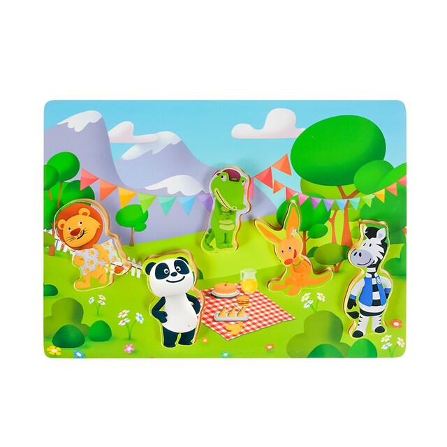 Imagem 0 de Panda - Puzzle de Encaixe Madeira