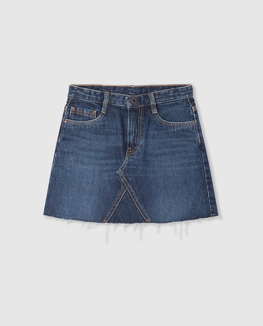 Imagen 0 de Minifalda vaquera de niña