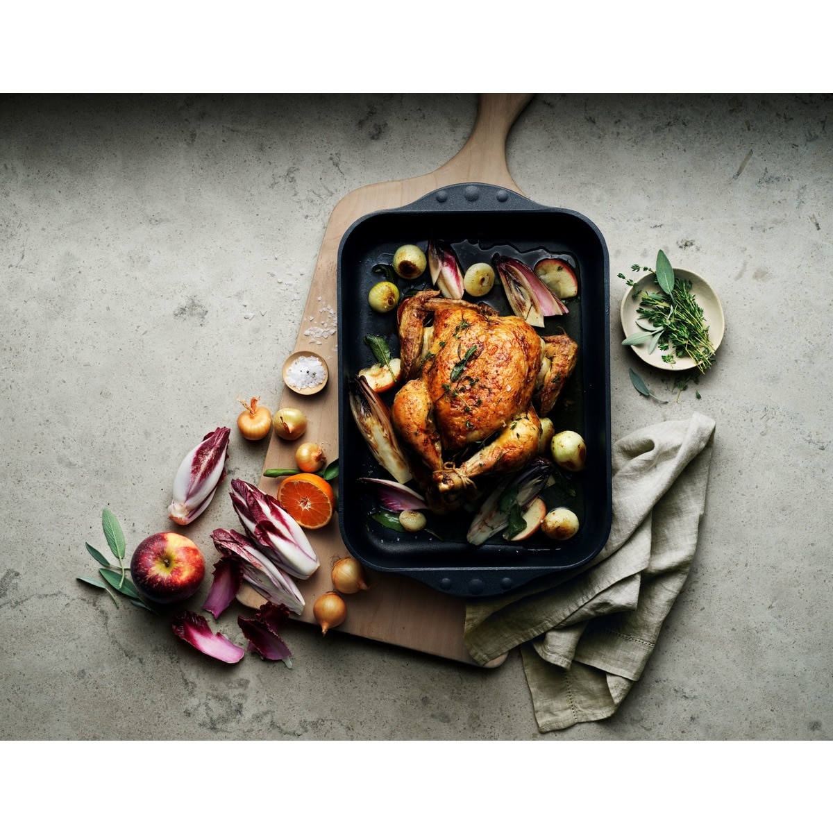 Bandeja para hornear Asko - AD82A Negro-4