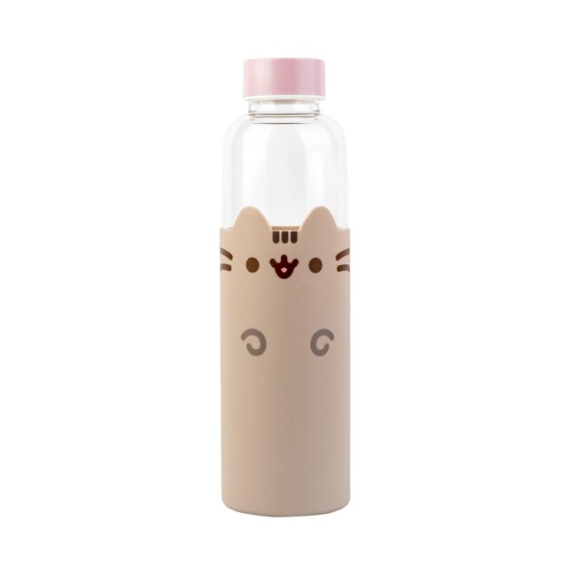 Imagen 0 de Botella cristal Pusheen Erik beige.