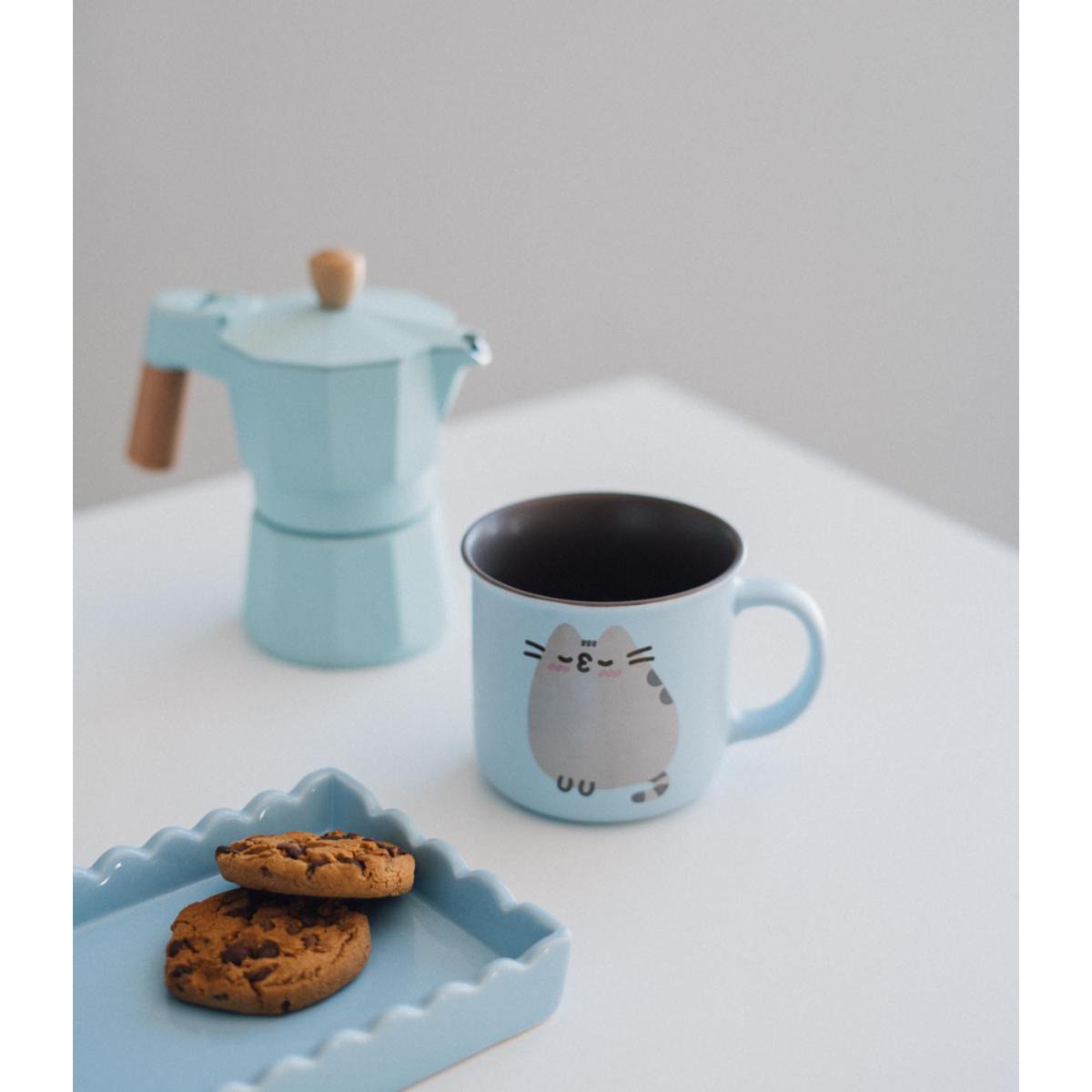 Taza Pusheen Purrfect Love Collection Erik Azul Azul / Gris-4