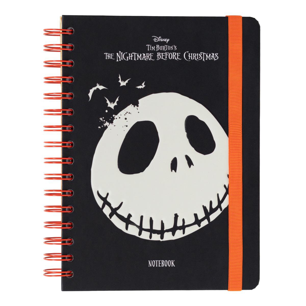 Imagen 0 de Cuaderno tapa forrada A5 Disney Pesadilla antes de Navidad Erik negro