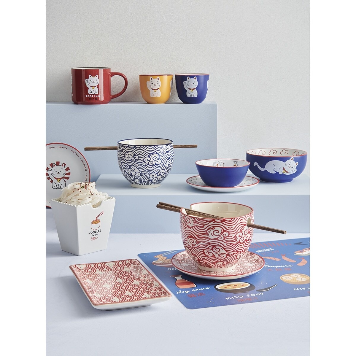 Colección Vajilla por piezas Manekineko Basics El Corte Inglés