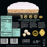 Fladen aus hartem Turrón aus Alicante g.g.A. Jijona Karton 200 g