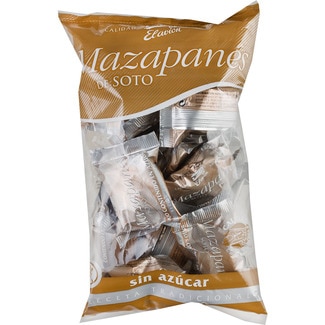 mazapán de Soto sin azúcar Sin Gluten Calidad Suprema bolsa 500 g - El Avion