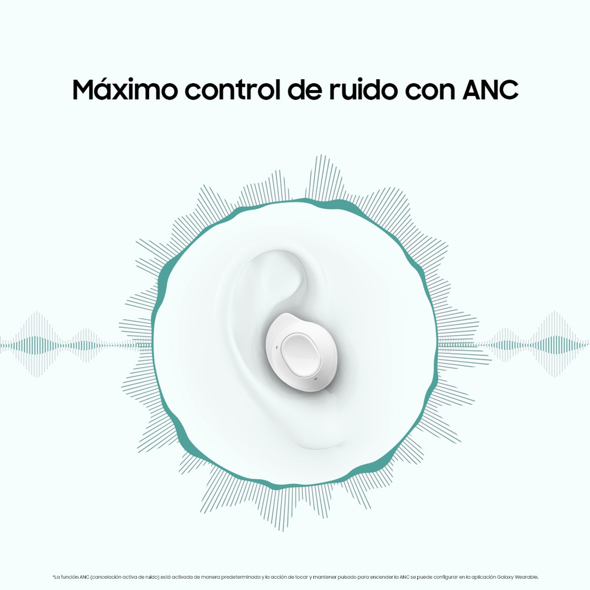 Auriculares True Wireless Samsung Galaxy Buds FE con cancelación activa de ruido Blanco-8