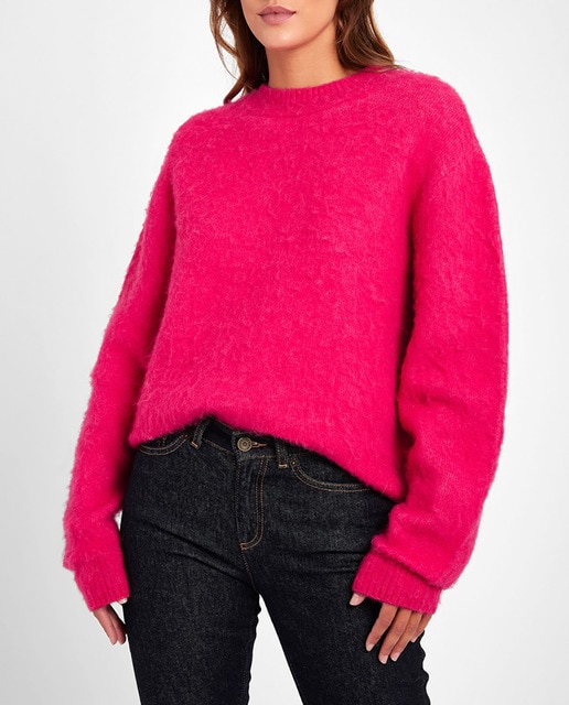 Imagen 0 de Jersey de mujer con tejido soft y cuello redondo