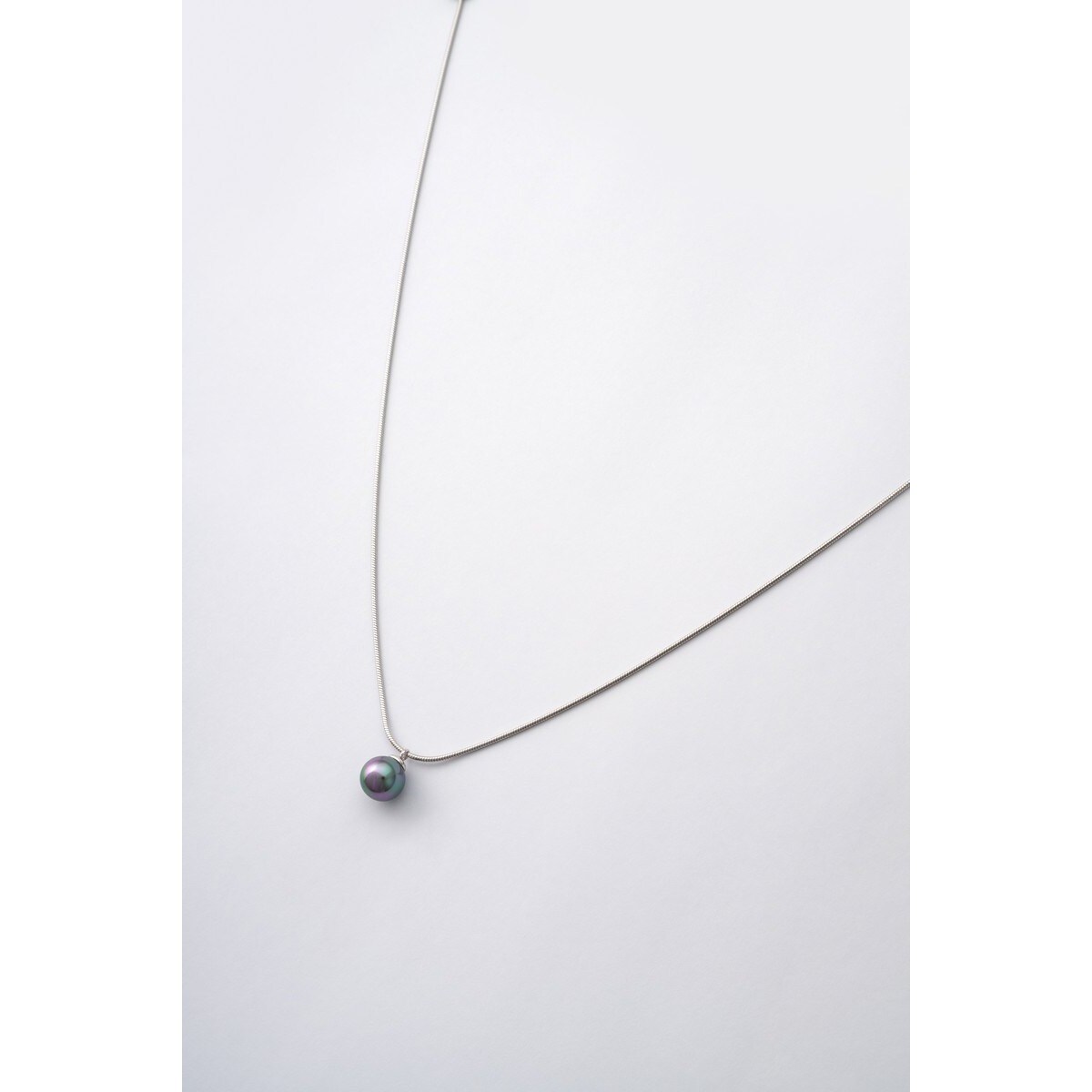 Colar Nuada de Prata e Pérolas Branco-2