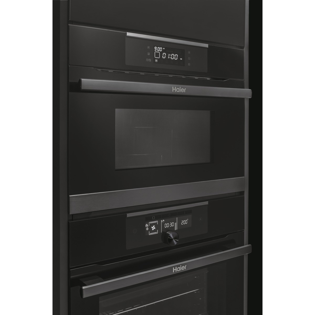 Horno Compacto multifunción Haier con microondas Series 4 - HOR45C5FT Negro-5