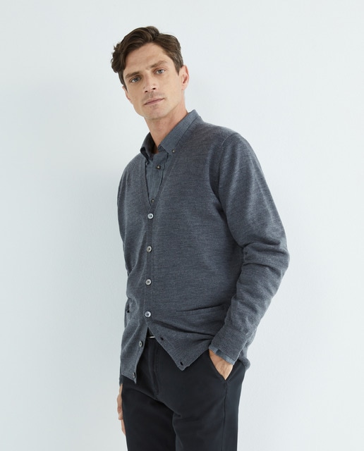 Imagem 0 de Cardigan de Lã 100% Merino