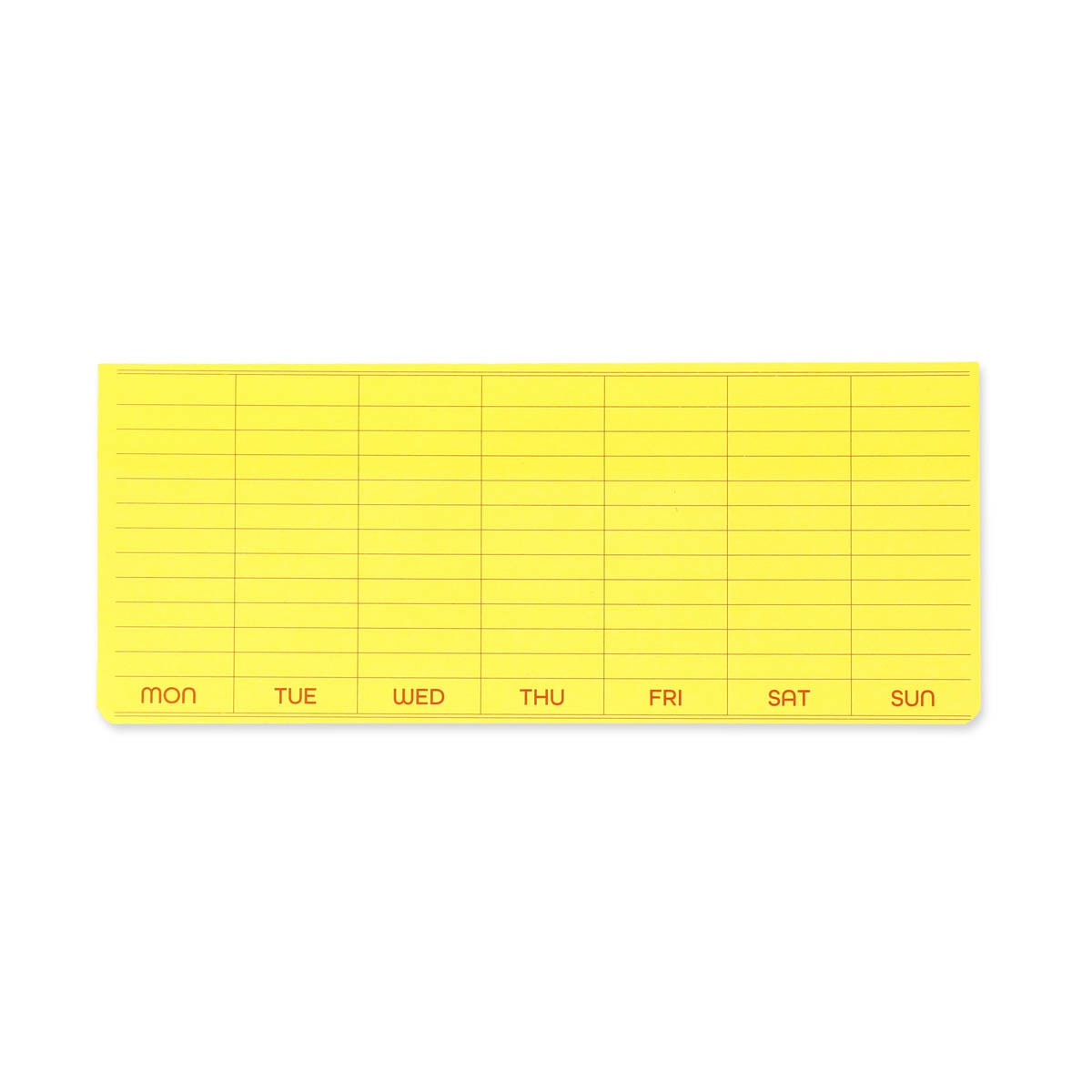 Imagem 0 de Nota adesiva semanal Penco amarelo