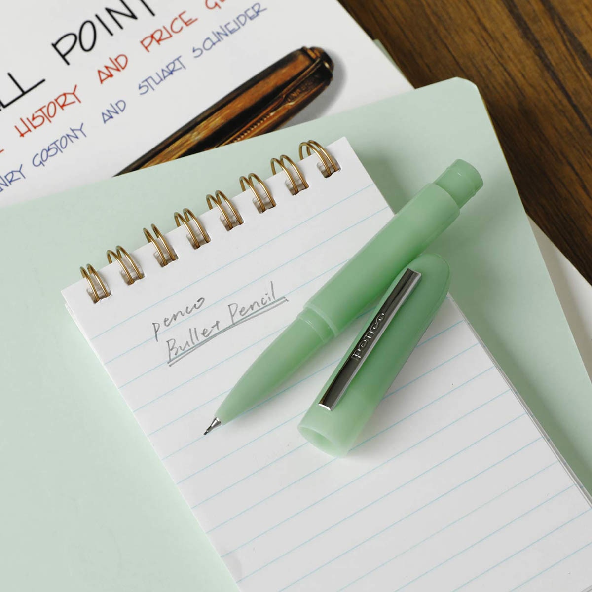 Lapiseira  Bullet Penco menta Menta-3