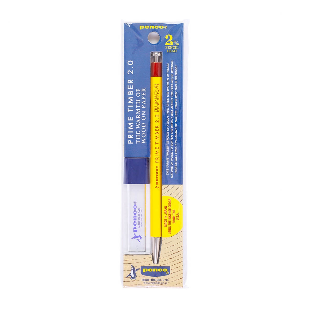 Lapiseira Prime Timber Penco amarelo Amarelo-6