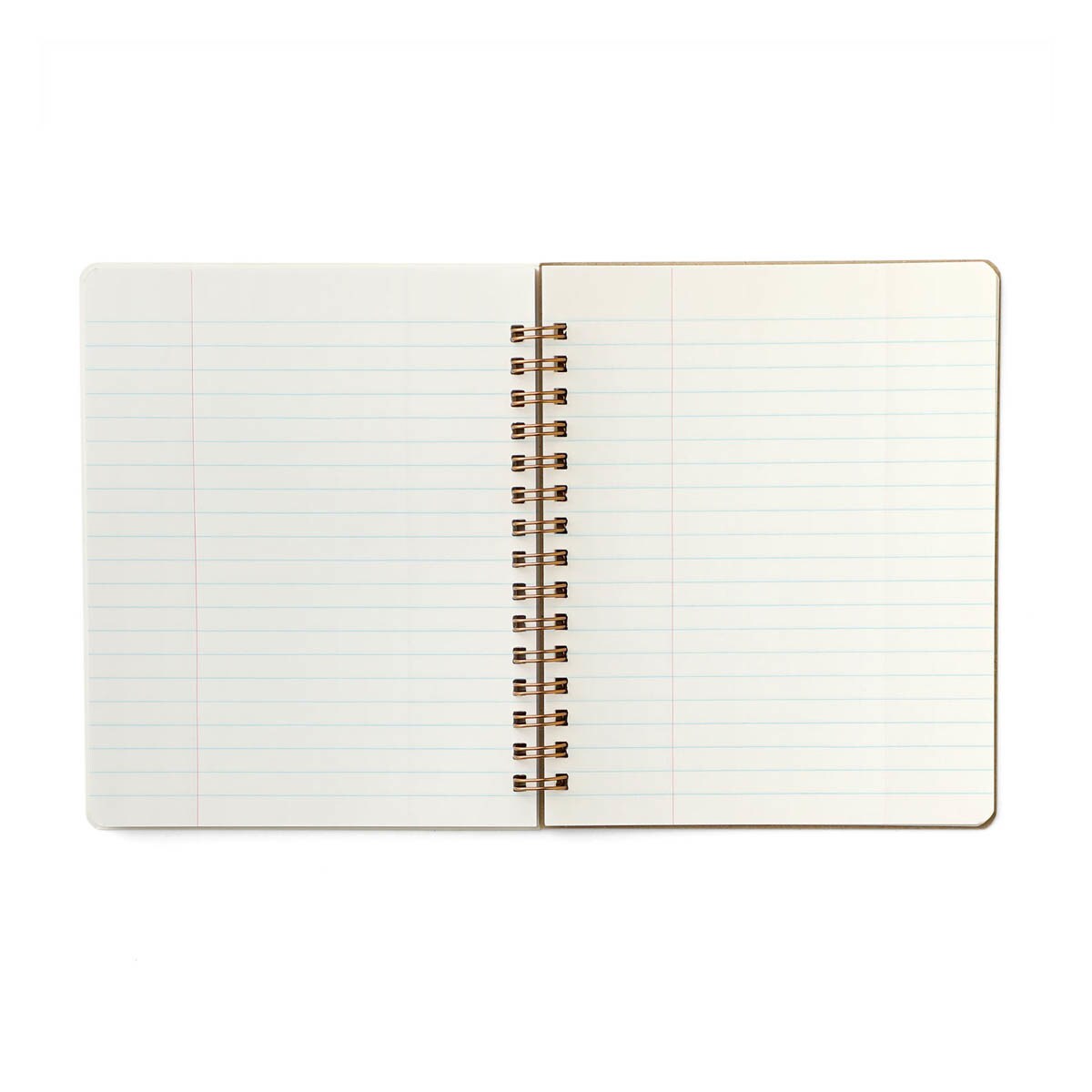 Bloco de argolas duplo M papel pautado Penco 7mm capa kraft Kraft-2
