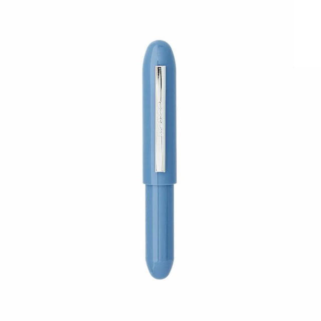 Imagem 0 de Caneta Bullet 0,7 mm tinta preta à base de óleo Penco azul claro