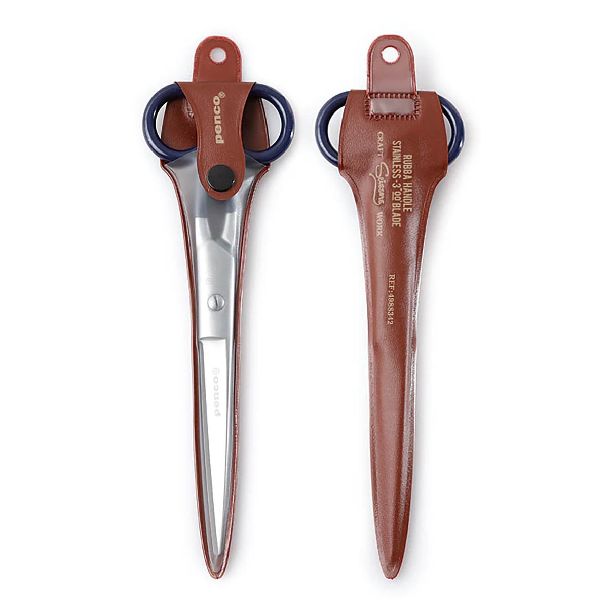 Tijeras acero L Penco blanco Blanco-5