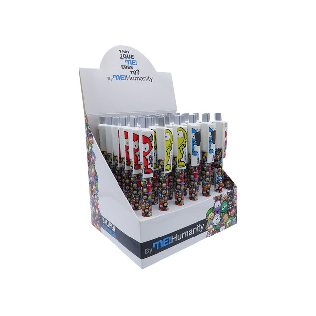 Imagen 0 de Boligrafo con clip MeHumanity CyP Brands surtido multicolor