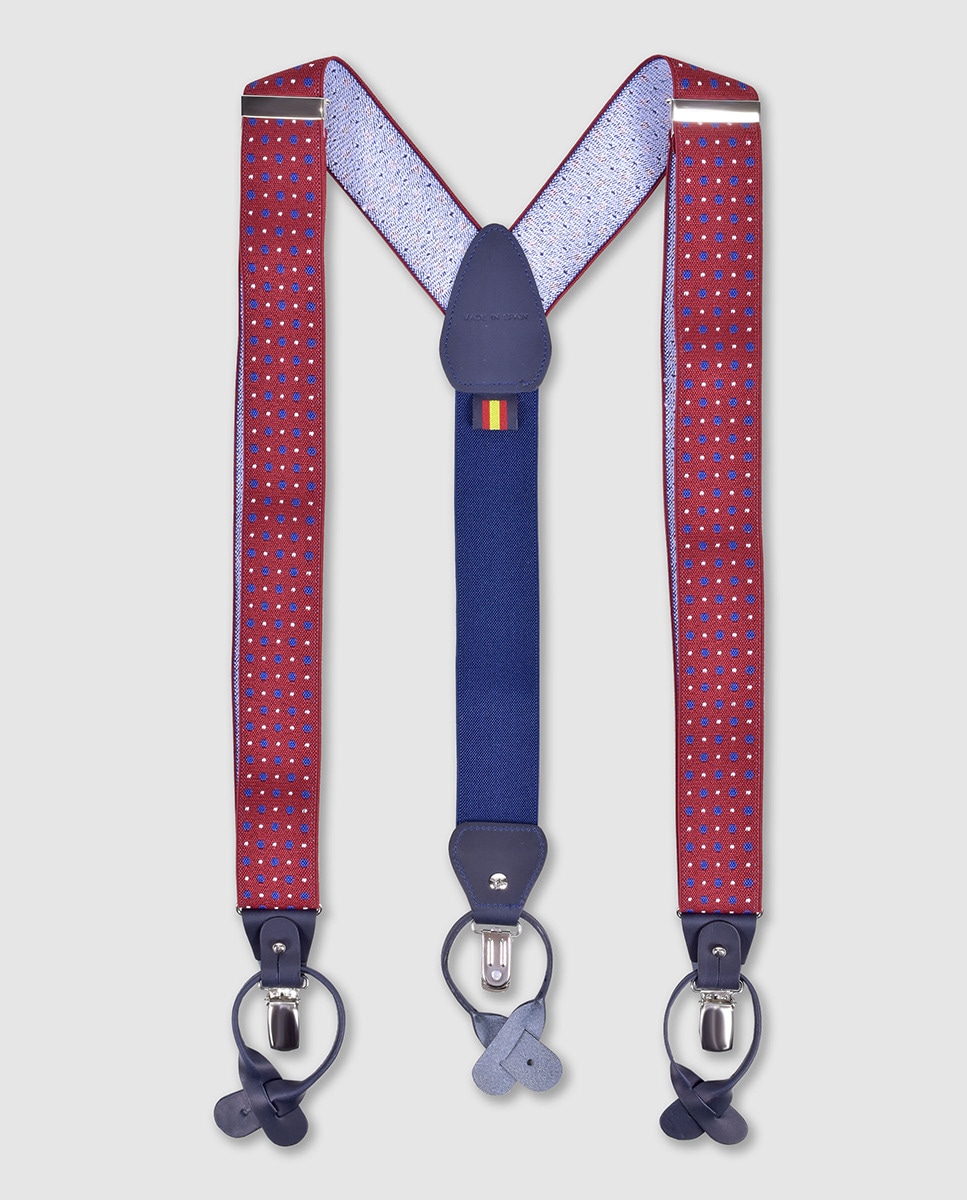 Imagem 0 de Suspensórios de uso duplo com mola e botão