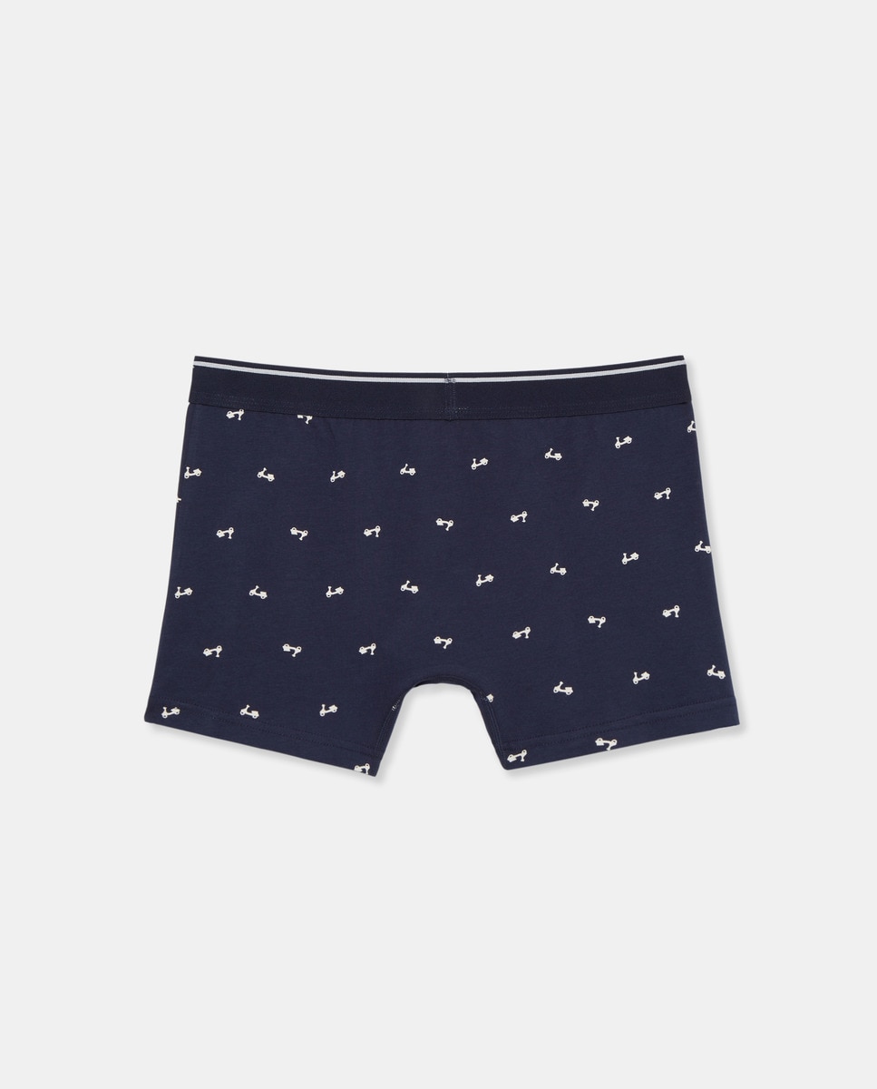 Pack 2 bóxers combinados de hombre Azul-3