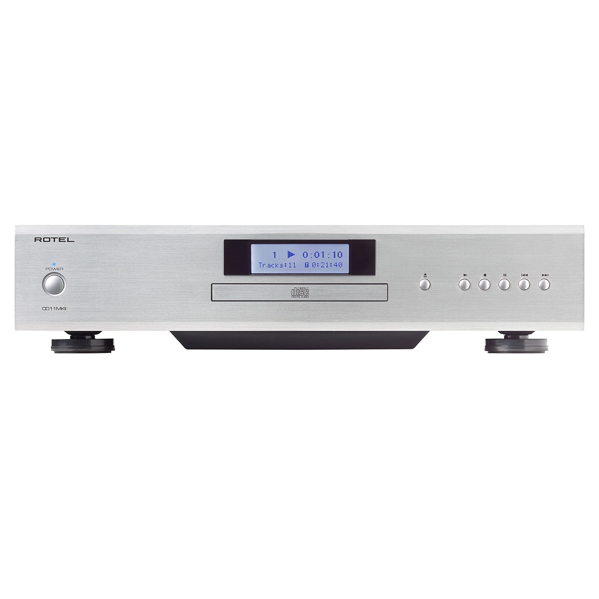 Reproductor de CD Rotel CD11 MKII Plata-1