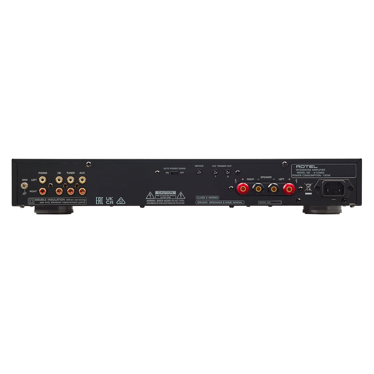 Amplificador integrado Rotel A10 MKII Negro-3