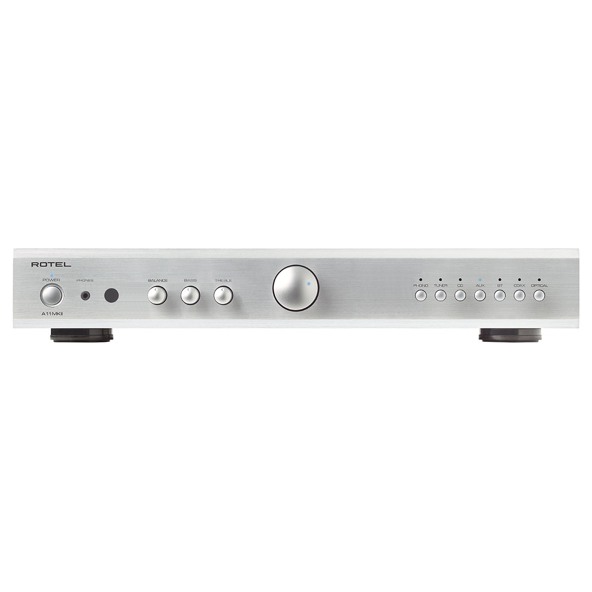 Amplificador integrado Rotel A11 MKII Plata-1