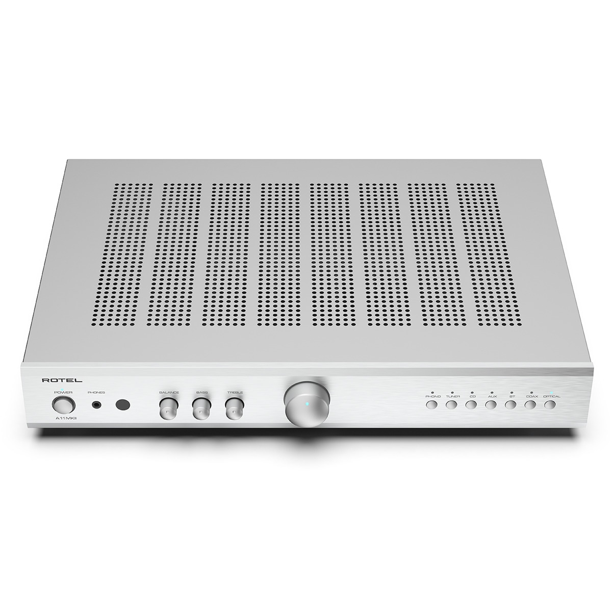 Amplificador integrado Rotel A11 MKII Plata-4