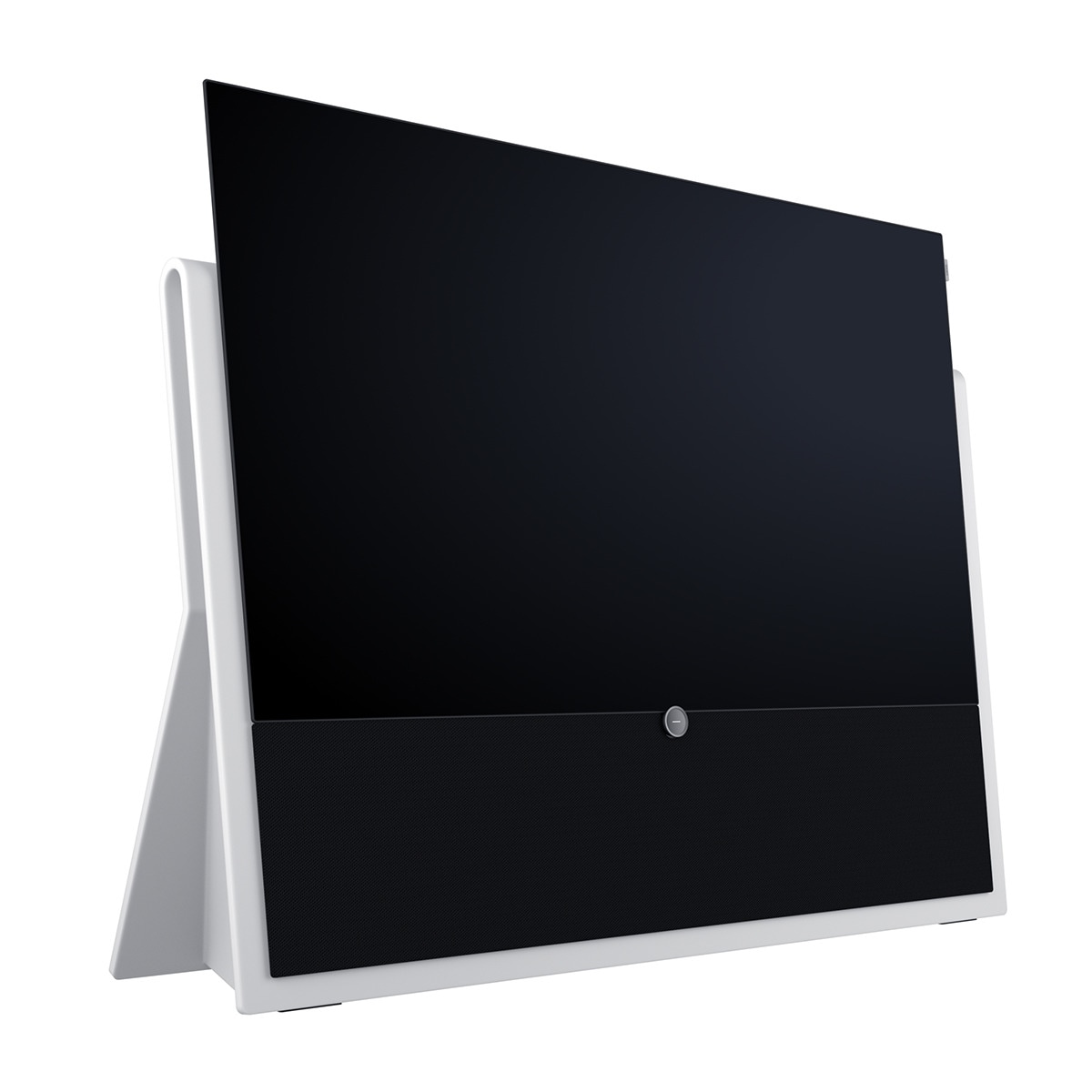 TV OLED 164 cm (65'') Loewe iconic i.65 UHD 4K, HDR,  Wi-Fi y Smart TV  en soporte de piedra Blanco-2