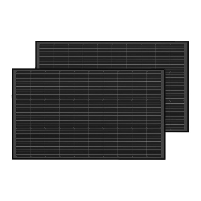 Imagen 0 de Pack 2 Paneles Solares Rígidos Ecoflow de 100 W c/u
